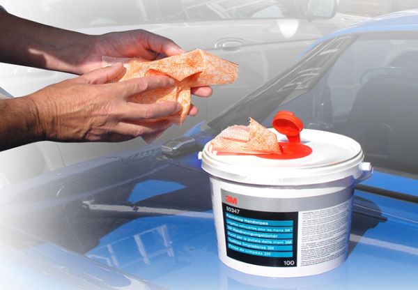 3M Panni lavamani imbevuti di detergente 80347 - immagine 2
