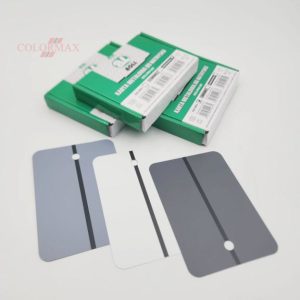Lamierino Prova Colore 15x10 Bianco, Grigio Medio e Scuro