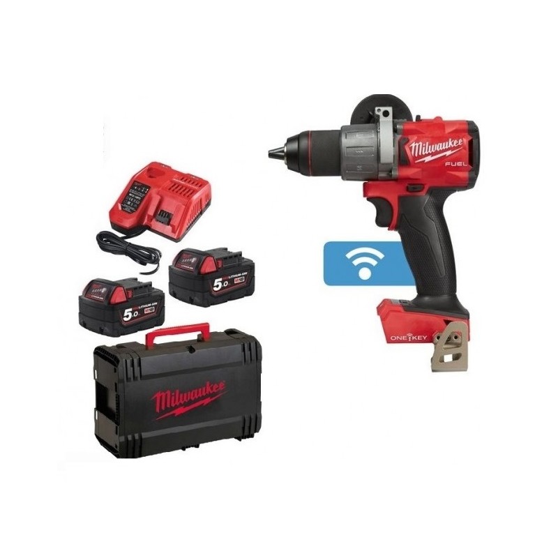 Milwaukee M18 ONEPD3-502X Trapano con percussione 4933492801 - immagine 4