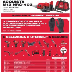 Milwaukee Costruisci il Kit 12V Edizione Trasporto