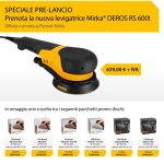 Mirka Deros RS 600 Levigatrice Rotativa