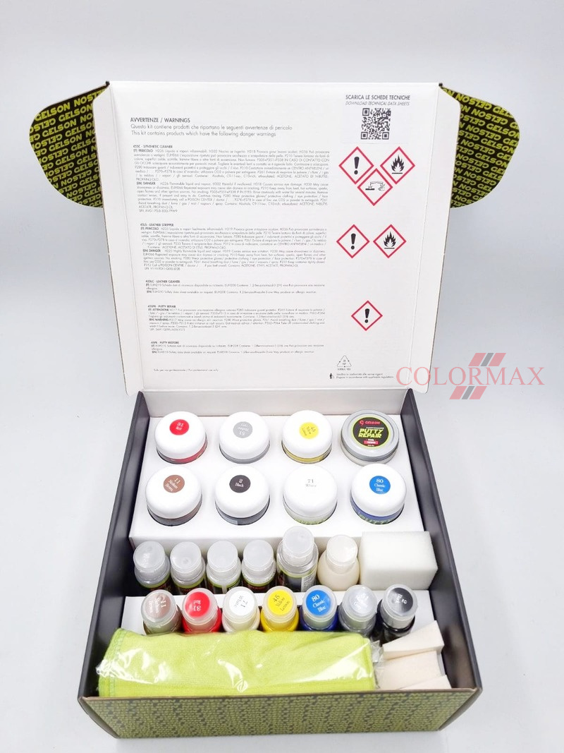 Gelson kit ripristino e verniciatura Pelle - immagine 2